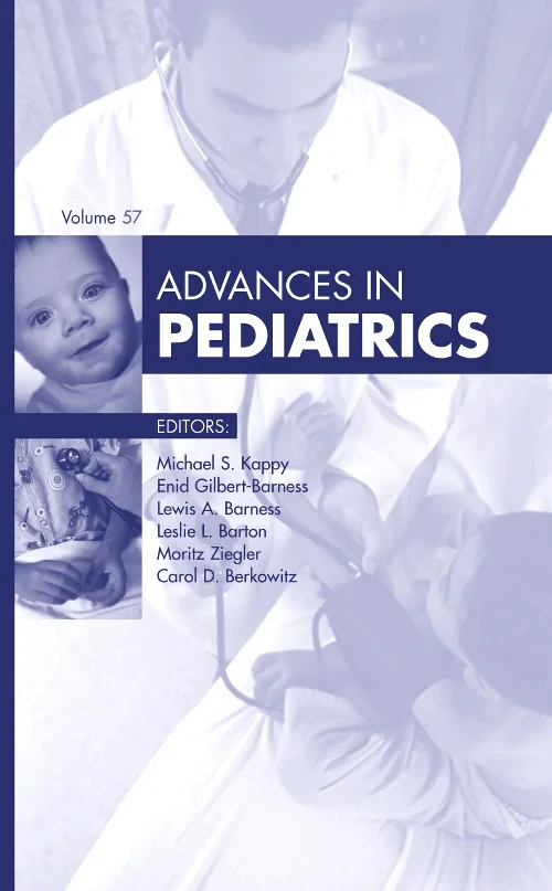 Coperta cărții "Advances in Pediatrics, 2010" de autor necunoscut