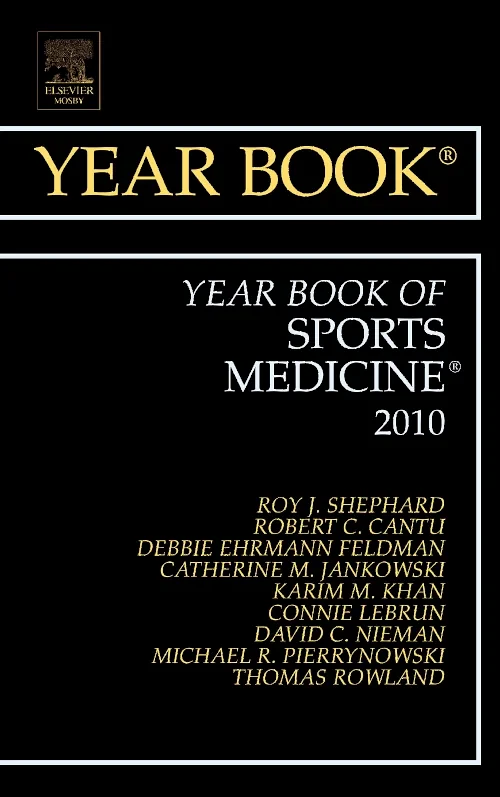 Coperta cărții "Year Book of Sports Medicine 2010" de autor necunoscut