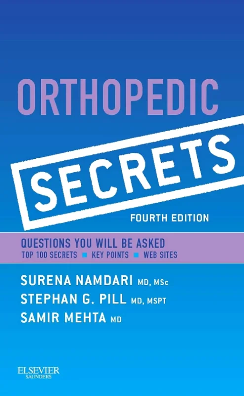 Coperta cărții "Orthopedic  Secrets" de autor necunoscut