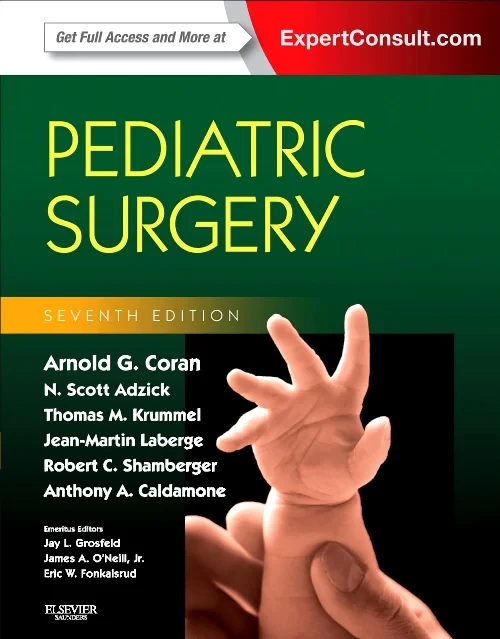 Coperta cărții "Pediatric Surgery, 2-Volume Set" de autor necunoscut