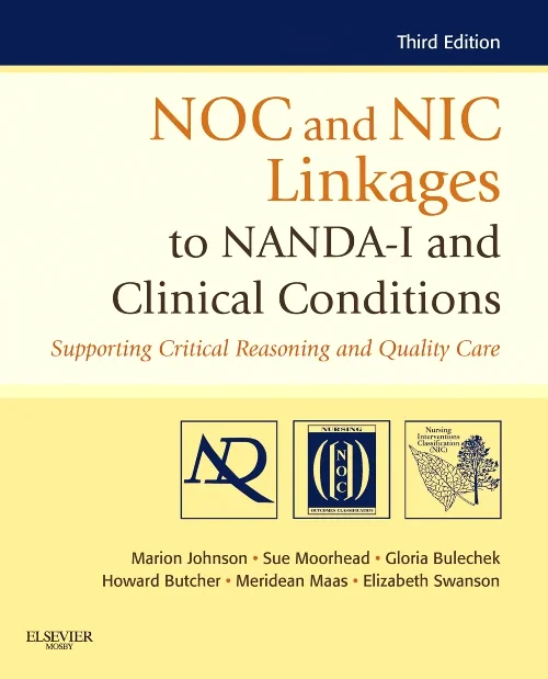 Coperta cărții "NOC and NIC Linkages to NANDA-I and Clinical Conditions" de autor necunoscut