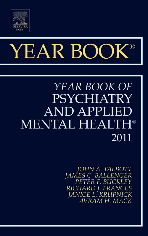 Coperta cărții "Year Book of Psychiatry and Applied Mental Health 2011" de autor necunoscut