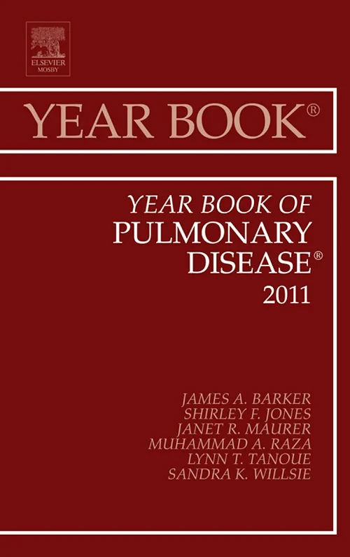 Coperta cărții "Year Book of Pulmonary Diseases 2011" de autor necunoscut