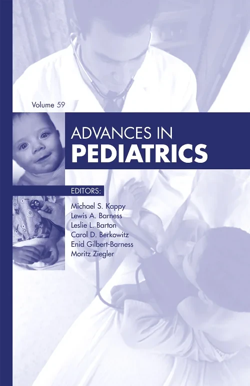 Coperta cărții "Advances in Pediatrics, 2012" de autor necunoscut