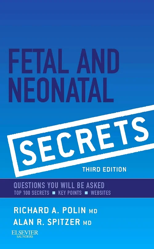 Coperta cărții "Fetal &amp; Neonatal Secrets" de autor necunoscut