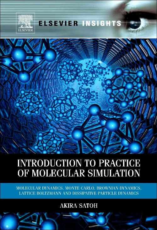 Coperta cărții "Introduction to Practice of Molecular Simulation" de autor necunoscut
