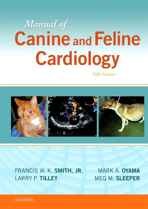Coperta cărții "Manual of Canine and Feline Cardiology" de autor necunoscut