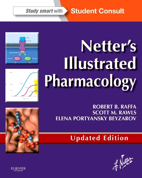 Coperta cărții "Netter&#039;s Illustrated Pharmacology Updated Edition" de autor necunoscut