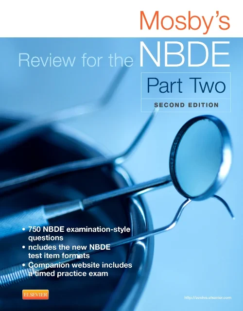 Coperta cărții "Mosby&#039;s Review for the NBDE Part II" de autor necunoscut