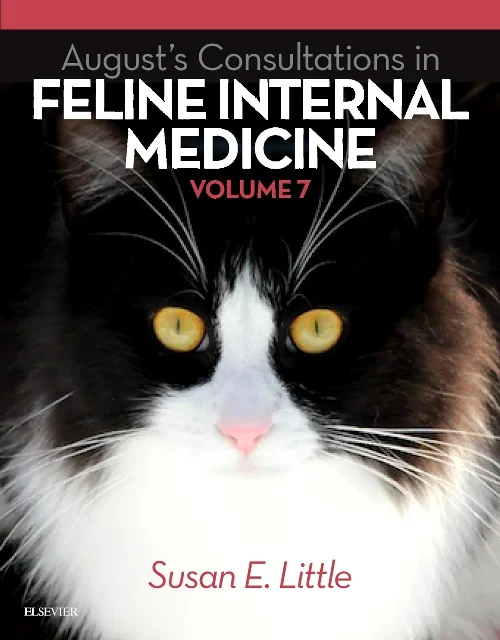 Coperta cărții "August&#039;s Consultations in Feline Internal Medicine, Volume 7" de autor necunoscut