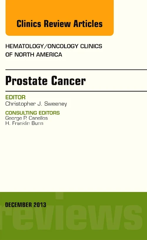 Coperta cărții "Prostate Cancer, An Issue of Hematology/Oncology Clinics of North America" de autor necunoscut