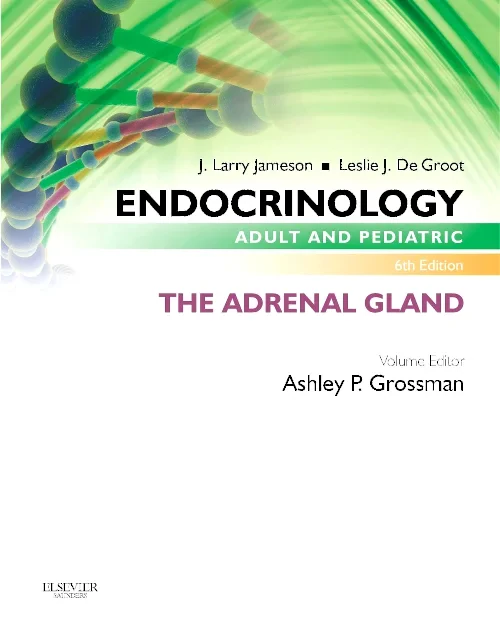 Coperta cărții "Endocrinology Adult and Pediatric: The Adrenal Gland" de autor necunoscut