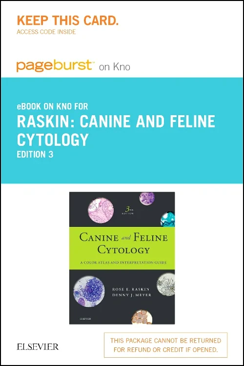 Coperta cărții "Canine and Feline Cytology - Elsevier eBook on Intel Education Study (Retail Access Card)" de autor necunoscut