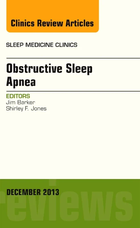 Coperta cărții "Obstructive Sleep Apnea, An Issue of Sleep Medicine Clinics" de autor necunoscut