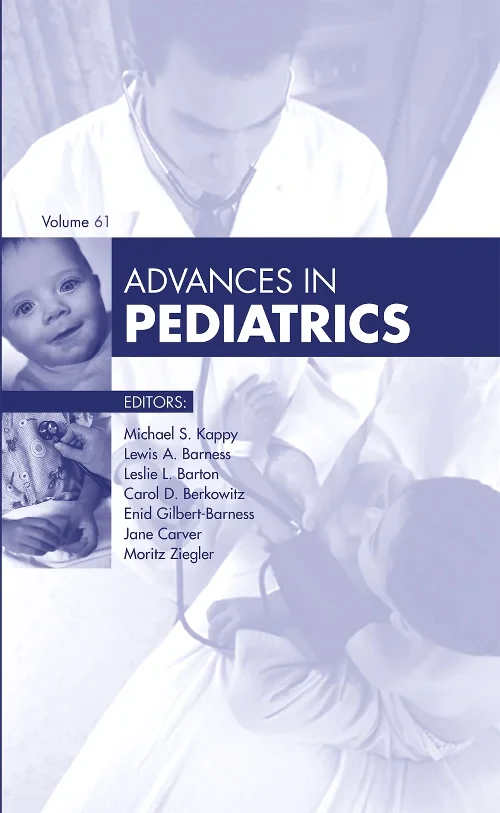 Coperta cărții "Advances in Pediatrics, 2014" de autor necunoscut