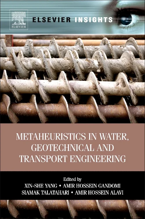 Coperta cărții "Metaheuristics in Water, Geotechnical and Transport Engineering" de autor necunoscut