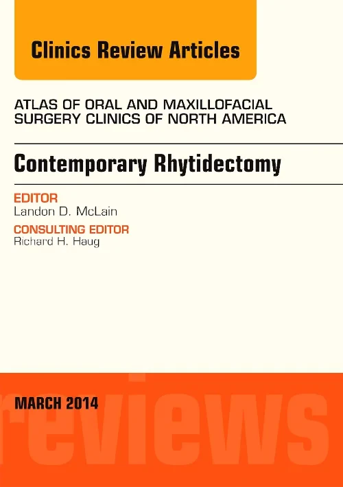 Coperta cărții "Contemporary Rhytidectomy, An Issue of Atlas of the Oral &amp; Maxillofacial Surgery Clinics" de autor necunoscut