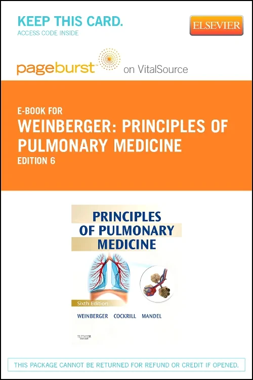 Coperta cărții "Principles of Pulmonary Medicine Elsevier eBook on VitalSource (Retail Access Card)" de autor necunoscut
