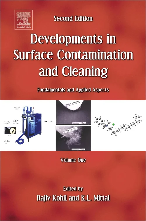Coperta cărții "Developments in Surface Contamination and Cleaning, Vol. 1" de autor necunoscut