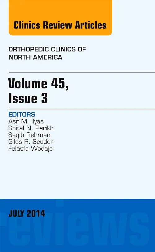 Coperta cărții "Volume 45, Issue 3, An Issue of Orthopedic Clinics" de autor necunoscut