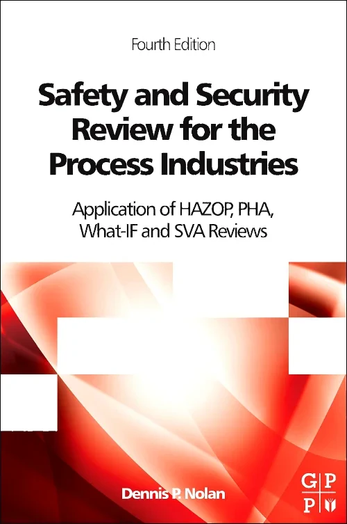 Coperta cărții "Safety and Security Review for the Process Industries" de autor necunoscut