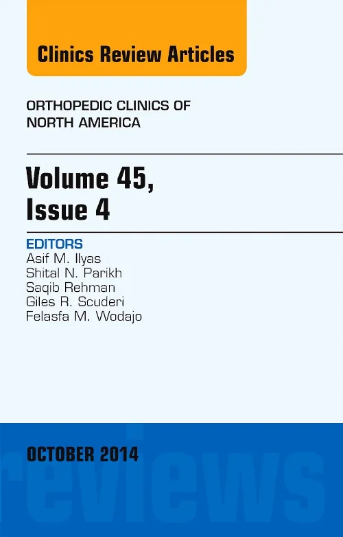 Coperta cărții "Volume 45, Issue 4, An Issue of Orthopedic Clinics" de autor necunoscut