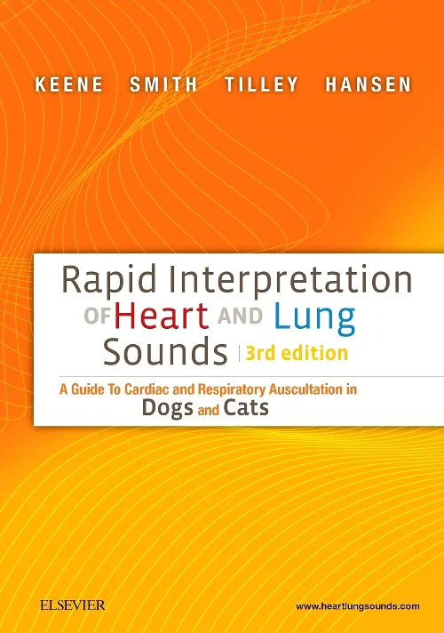 Coperta cărții "Rapid Interpretation of Heart and Lung Sounds" de autor necunoscut