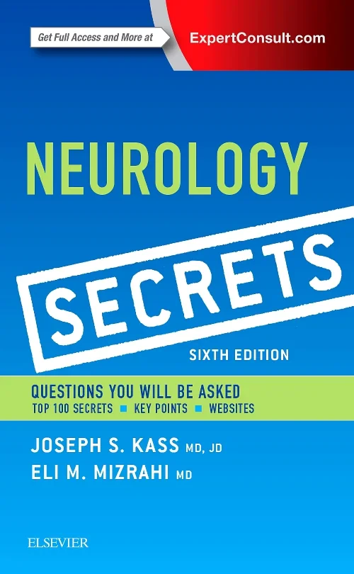 Coperta cărții "Neurology Secrets" de autor necunoscut