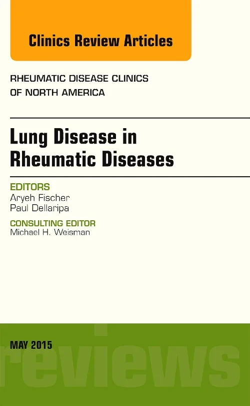 Coperta cărții "Lung Disease in Rheumatic Diseases, An Issue of Rheumatic Disease Clinics" de autor necunoscut