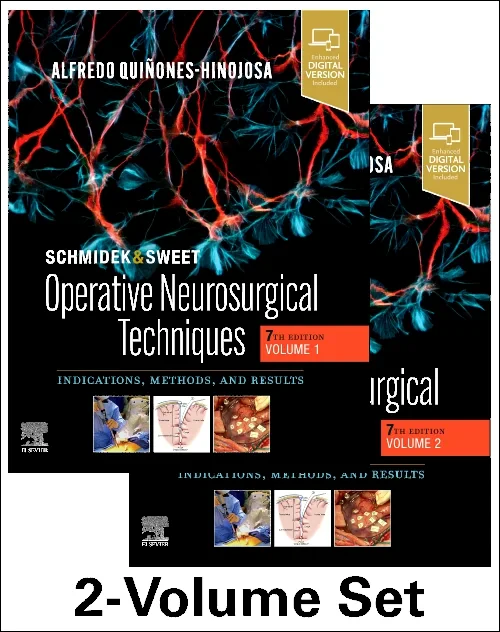 Coperta cărții "Schmidek and Sweet: Operative Neurosurgical Techniques 2-Volume Set" de autor necunoscut