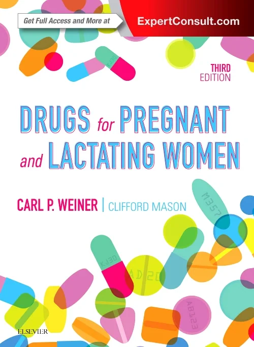 Coperta cărții "Drugs for Pregnant and Lactating Women" de autor necunoscut