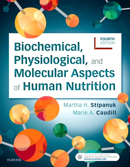 Coperta cărții "Biochemical, Physiological, and Molecular Aspects of Human Nutrition" de autor necunoscut