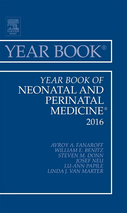 Coperta cărții "Year Book of Neonatal and Perinatal Medicine, 2016" de autor necunoscut