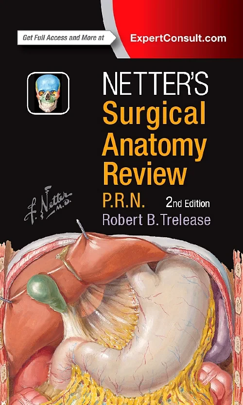Coperta cărții "Netter&#039;s Surgical Anatomy Review P.R.N." de autor necunoscut
