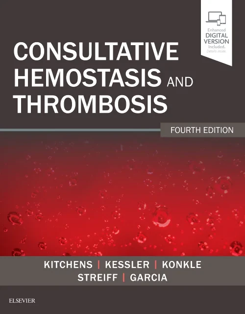 Coperta cărții "Consultative Hemostasis and Thrombosis" de autor necunoscut