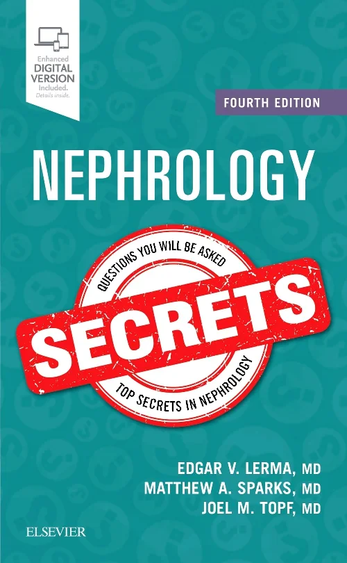 Coperta cărții "Nephrology Secrets" de autor necunoscut