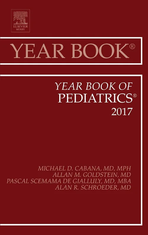 Coperta cărții "Year Book of Pediatrics 2017" de autor necunoscut
