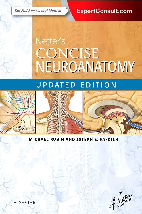 Coperta cărții "Netter&#039;s Concise Neuroanatomy Updated Edition" de autor necunoscut