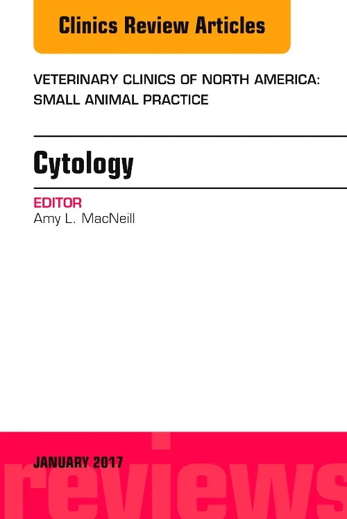 Coperta cărții "Cytology, An Issue of Veterinary Clinics of North America: Small Animal Practice" de autor necunoscut