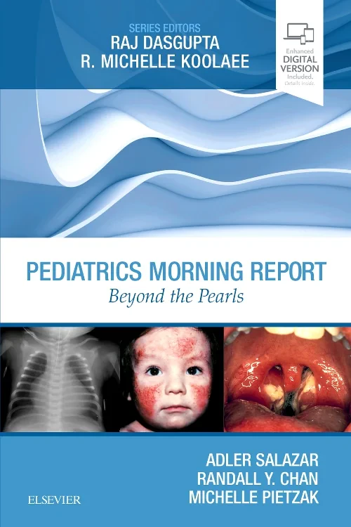 Coperta cărții "Pediatrics Morning Report" de autor necunoscut