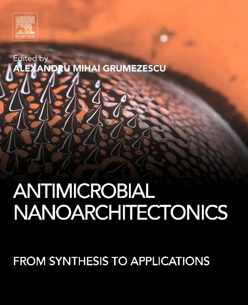 Coperta cărții "Antimicrobial Nanoarchitectonics" de autor necunoscut