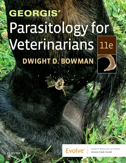 Coperta cărții "Georgis&#039; Parasitology for Veterinarians" de autor necunoscut