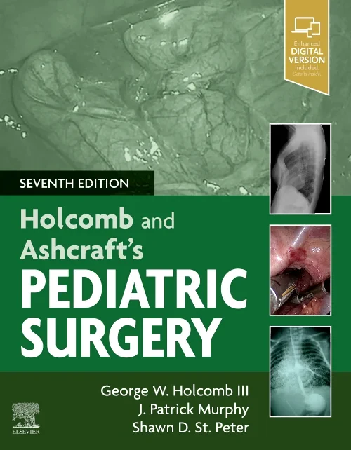 Coperta cărții "Holcomb and Ashcraft&#039;s Pediatric Surgery" de autor necunoscut