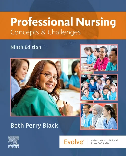 Coperta cărții "Professional Nursing" de autor necunoscut