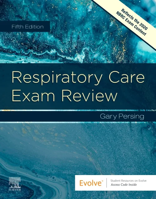 Coperta cărții "Respiratory Care Exam Review" de autor necunoscut