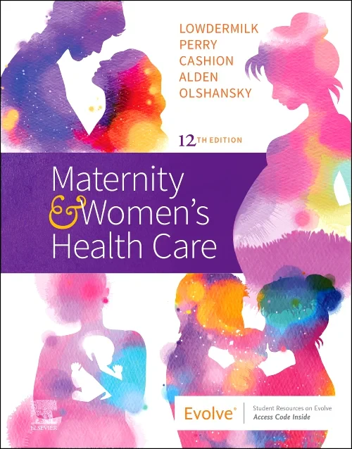Coperta cărții "Maternity and Women&#039;s Health Care" de autor necunoscut
