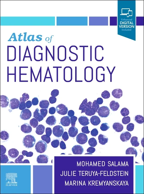 Coperta cărții "Atlas of Diagnostic Hematology" de autor necunoscut