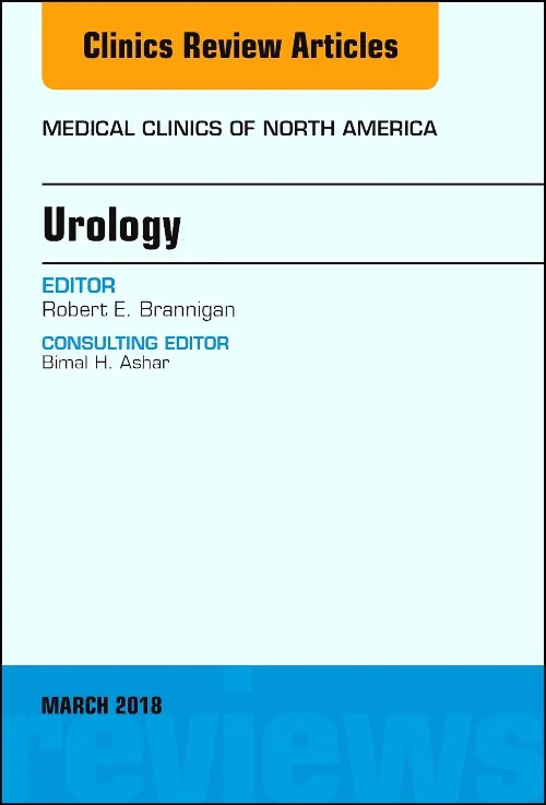 Coperta cărții "Urology, An Issue of Medical Clinics of North America" de autor necunoscut