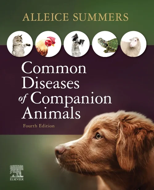 Coperta cărții "Common Diseases of Companion Animals" de autor necunoscut