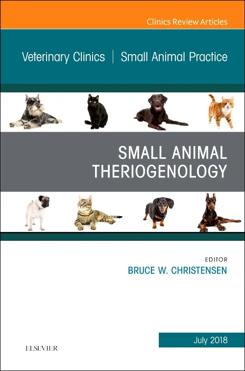 Coperta cărții "Theriogenology, An Issue of Veterinary Clinics of North America: Small Animal Practice" de autor necunoscut